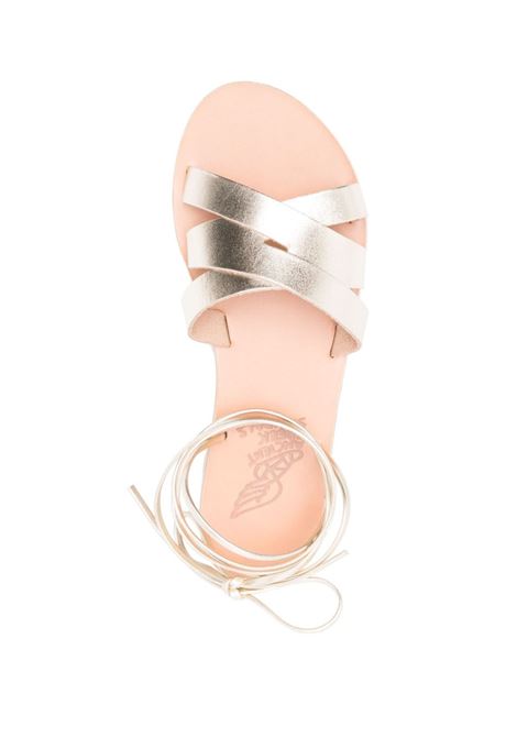 Sandali Pisida in platino di Ancient Greek Sandals- donna ANCIENT GREEK SANDALS | PISIDAPLTNM